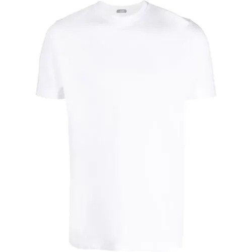 T-shirts and Polos , male, Sizes: L, XL, 3XL, S, M, 4XL, 2XL - Zanone - Modalova