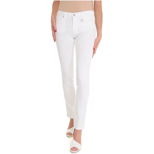 High-Waist Slim-Fit Denim Jeans , Damen, Größe: W27 - Liu Jo - Modalova