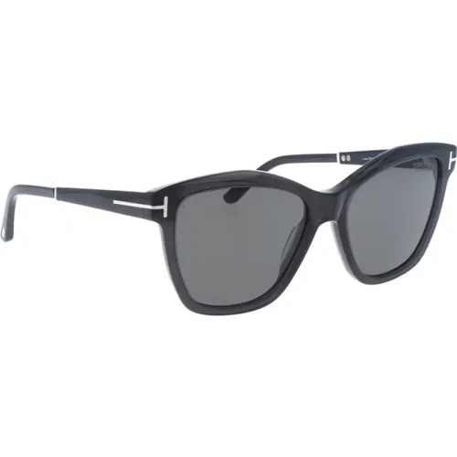 Polarisierte stilvolle Sonnenbrille für Frauen , Damen, Größe: 54 MM - Tom Ford - Modalova