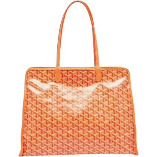 Pre-owned Leather totes , female, Sizes: ONE SIZE - Goyard Vintage - Modalova