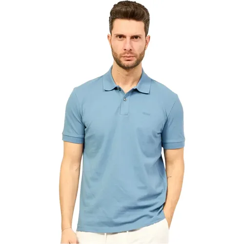 Pima Cotton Polo Shirt , male, Sizes: S, L, XL, M - Hugo Boss - Modalova