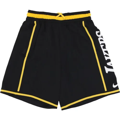 NBA Dna+ Basketball Shorts Loslak Schwarz , Herren, Größe: L - Nike - Modalova