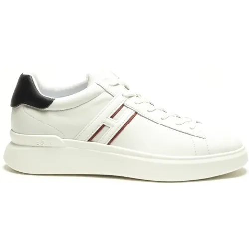 Weiße Sneakers H580 Allacciato H Slash , Herren, Größe: 39 1/2 EU - Hogan - Modalova