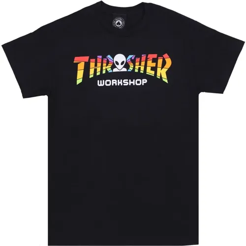 Mens Tee with Custom Logo , unisex, Sizes: L, M, XL, S - Thrasher - Modalova