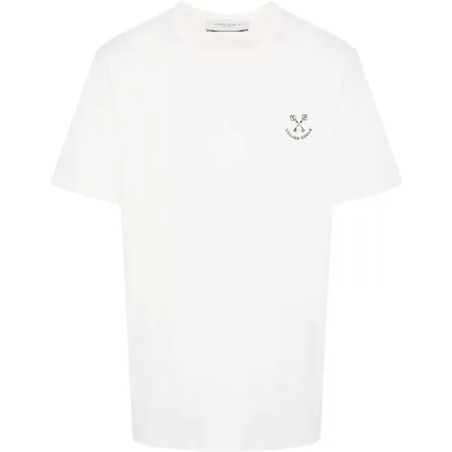 Journey T-Shirt , male, Sizes: M, L, S - Golden Goose - Modalova