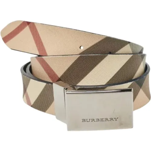 Pre-owned Leder grtel - Burberry Vintage - Modalova