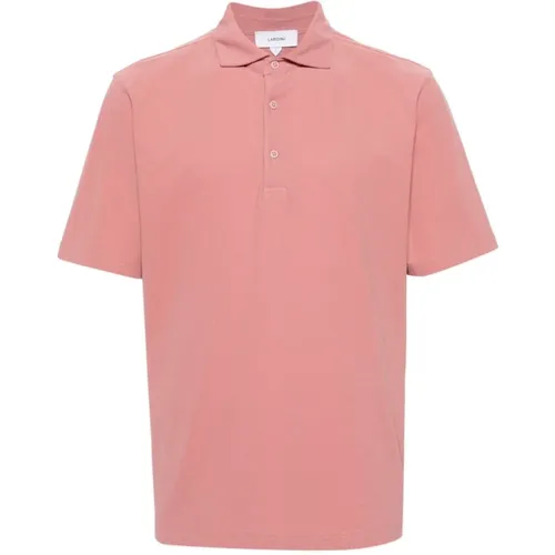 Coral Polo Shirt , male, Sizes: XL, S, L - Lardini - Modalova