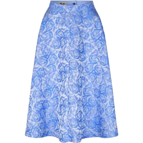 A-Line Midi Skirt with Pockets , female, Sizes: L, M, XS - BAUM UND PFERDGARTEN - Modalova