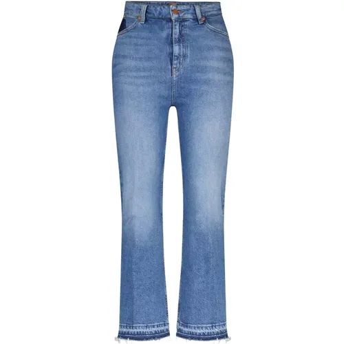 Cropped Jeans Marlene , Damen, Größe: W29 L34 - Hugo Boss - Modalova