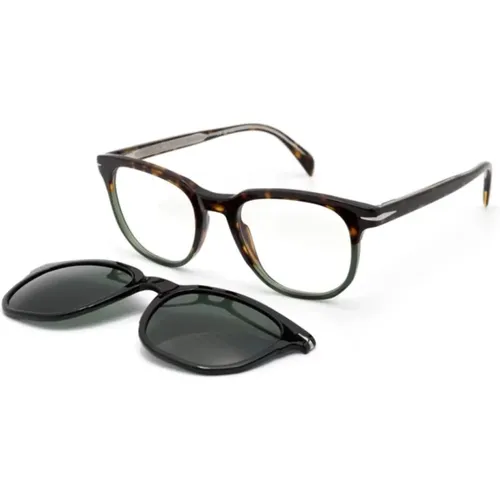 Db7120Csclip PHW Optical Frame , Herren, Größe: 51 MM - Eyewear by David Beckham - Modalova