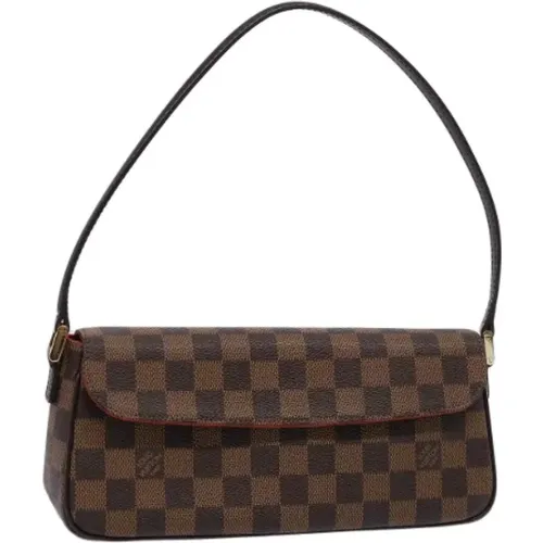 Pre-owned Canvas shoulder-bags , female, Sizes: ONE SIZE - Louis Vuitton Vintage - Modalova