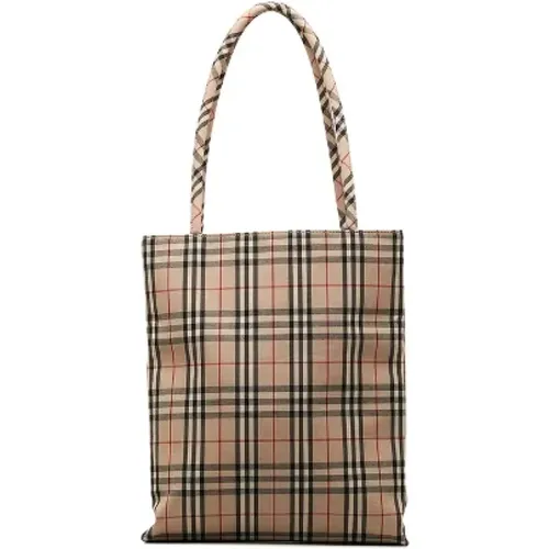 Pre-owned Canvas totes , female, Sizes: ONE SIZE - Burberry Vintage - Modalova