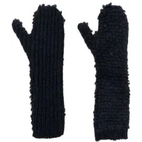 Stilvolle Gestrickte Slip-On Handschuhe , Damen, Größe: M - Marni - Modalova