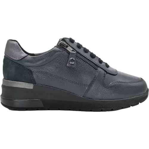 Sneakers - Midnight Style , female, Sizes: 8 UK, 5 UK, 4 UK, 3 UK, 6 UK - Cinzia Soft - Modalova