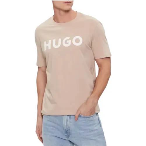 Cotton T-Shirt , male, Sizes: XL, M, S, L - Hugo Boss - Modalova