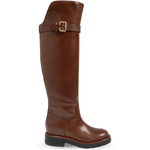 Boots Coddington , female, Sizes: 4 UK, 4 1/2 UK, 7 UK, 5 1/2 UK, 6 UK - Chloé - Modalova