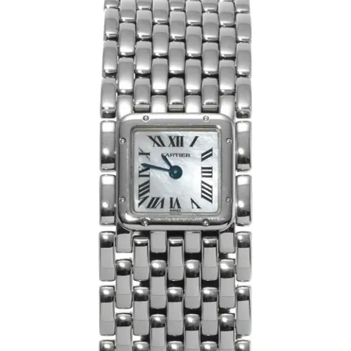 Pre-owned Stainless Steel watches , female, Sizes: ONE SIZE - Cartier Vintage - Modalova