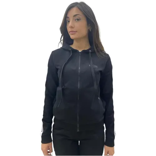 Sweatshirt mit Reißverschluss , Damen, Größe: XL - Moschino - Modalova