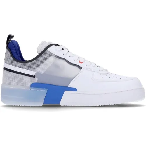 React Low Sneaker /Blue Men's Shoe , male, Sizes: 2 1/2 UK, 2 UK - Nike - Modalova