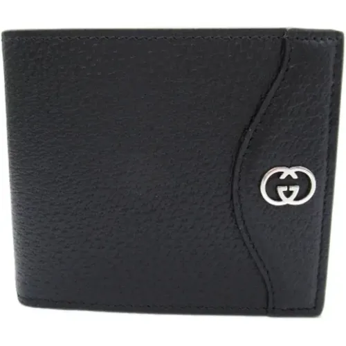 Pre-owned Leather wallets , male, Sizes: ONE SIZE - Gucci Vintage - Modalova