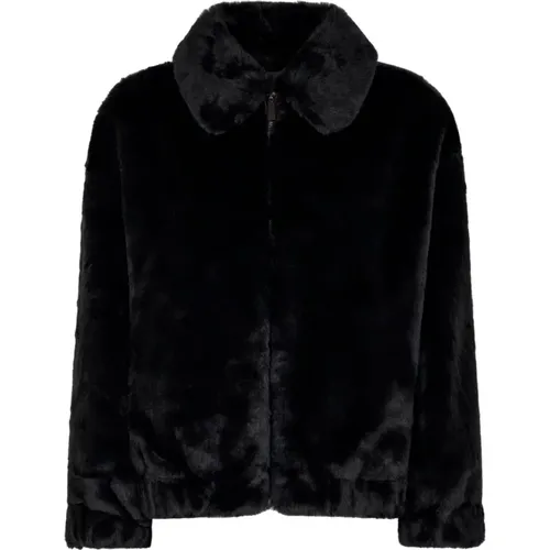 Shearly Eco Fur Jacket , female, Sizes: S, M, XS - MC2 Saint Barth - Modalova