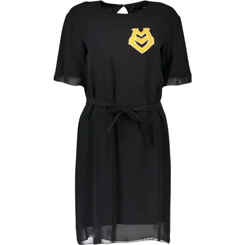 Logo Detail Short Dress , female, Sizes: S, XS - Love Moschino - Modalova