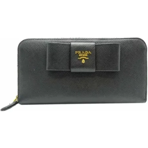 Pre-owned Leather wallets , female, Sizes: ONE SIZE - Prada Vintage - Modalova