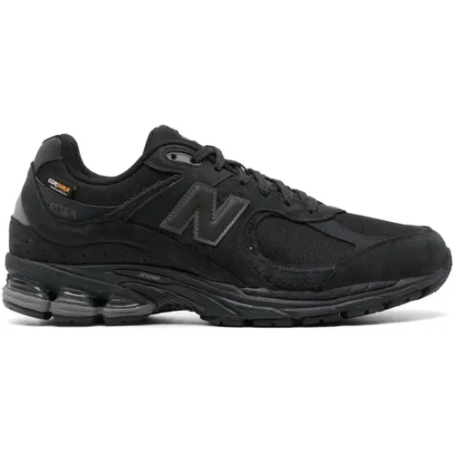 Schwarze Sneakers mit Mesh und Wildleder , Herren, Größe: 42 EU - New Balance - Modalova