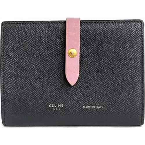 Pre-owned Leather wallets , female, Sizes: ONE SIZE - Celine Vintage - Modalova