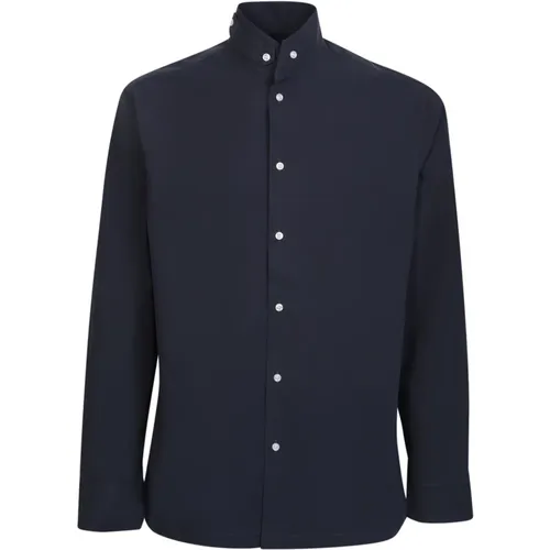 Romain Shirt with High Neck , male, Sizes: M - Officine Générale - Modalova