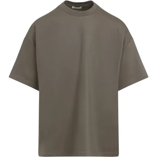 Braunes T-Shirt für Männer , Herren, Größe: M - Fear Of God - Modalova