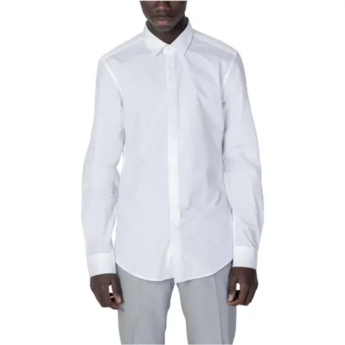 Klassisches Weißes Hemd mit Knöpfen , Herren, Größe: 2XL - Antony Morato - Modalova