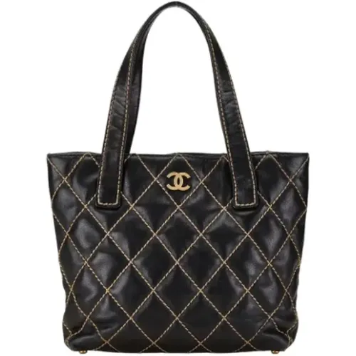 Pre-owned Leather chanel-bags , female, Sizes: ONE SIZE - Chanel Vintage - Modalova