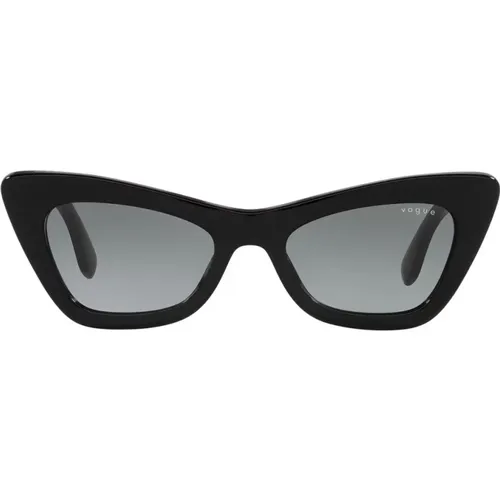 Moderne Cat-Eye Sonnenbrille mit Logo - Vogue - Modalova