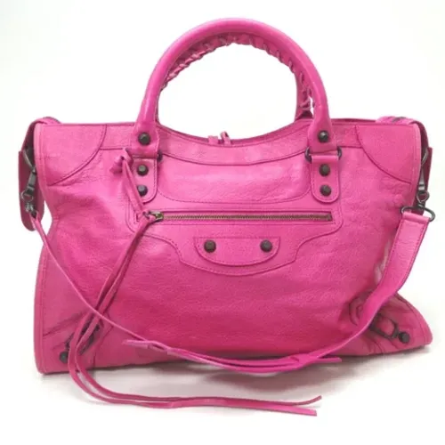 Pre-owned Leather balenciaga-bags , female, Sizes: ONE SIZE - Balenciaga Vintage - Modalova