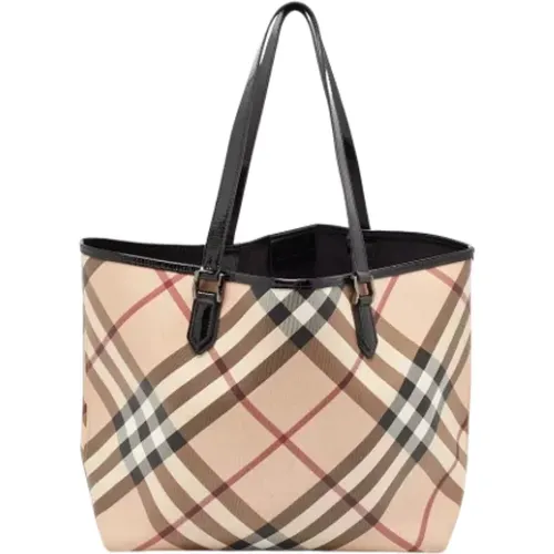 Pre-owned Leather totes , female, Sizes: ONE SIZE - Burberry Vintage - Modalova