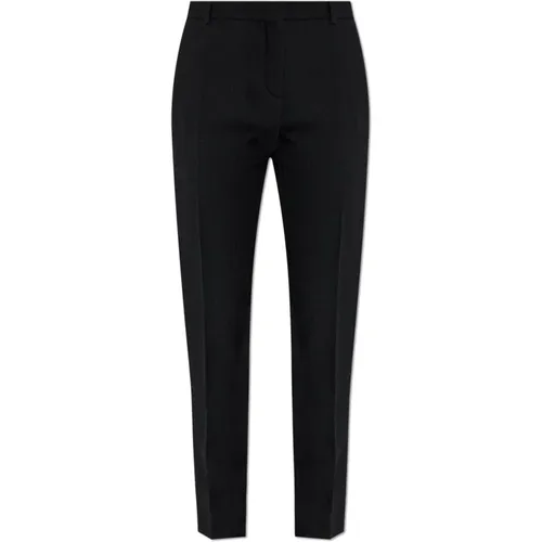 Creased trousers , female, Sizes: 2XS, S, XS - Versace - Modalova