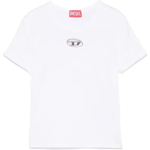 T-shirts and Polos , female, Sizes: L, M, S - Diesel - Modalova