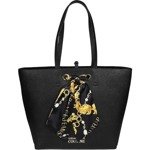 Classic Tote Bag , female, Sizes: ONE SIZE - Versace Jeans Couture - Modalova