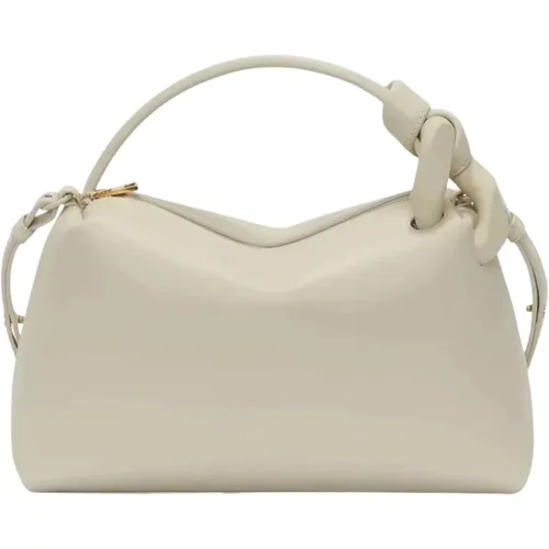 Leather Corner Bag , female, Sizes: ONE SIZE - JW Anderson - Modalova