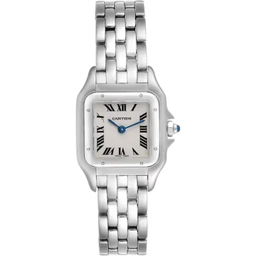 Pre-owned Stainless Steel watches , female, Sizes: ONE SIZE - Cartier Vintage - Modalova