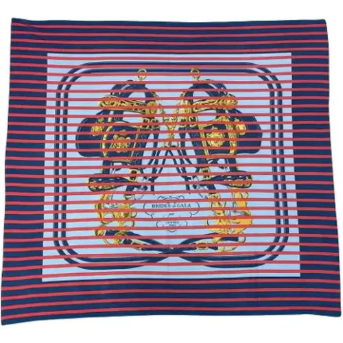 Pre-owned Silk scarves , female, Sizes: ONE SIZE - Hermès Vintage - Modalova