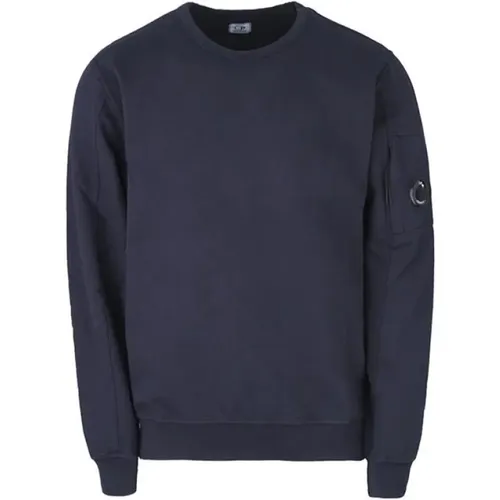 Light Fleece Crew Neck Sweatshirt Style Cmss043A , male, Sizes: L, XL - C.P. Company - Modalova