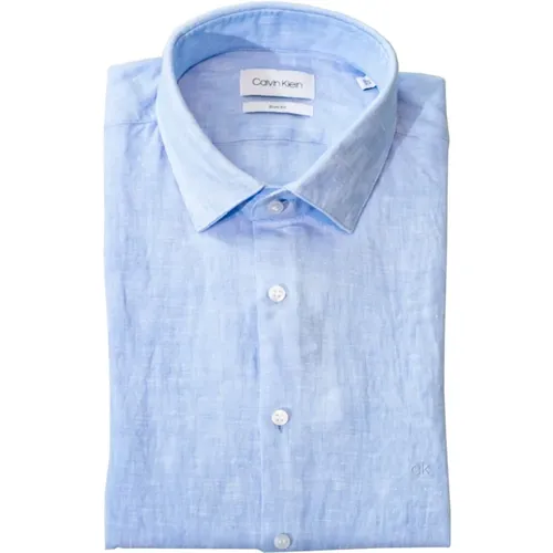 Italian Collar Shirt Upgrade, Heaenly Design , male, Sizes: 2XL, 5XL - Calvin Klein - Modalova