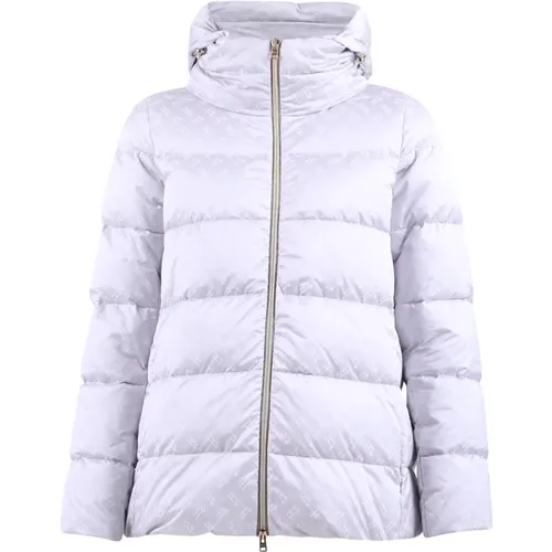 Padded Jacket with Hood and Front Closure , female, Sizes: S, M - Herno - Modalova