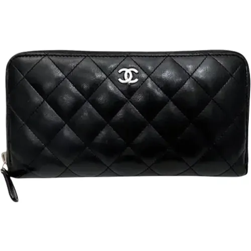 Pre-owned Leather wallets , female, Sizes: ONE SIZE - Chanel Vintage - Modalova