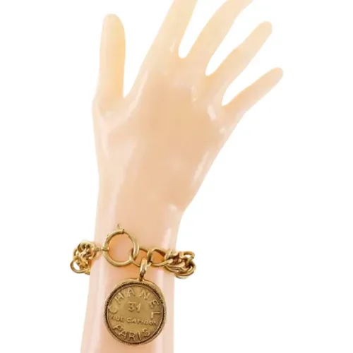 Pre-owned Metal bracelets , female, Sizes: ONE SIZE - Chanel Vintage - Modalova