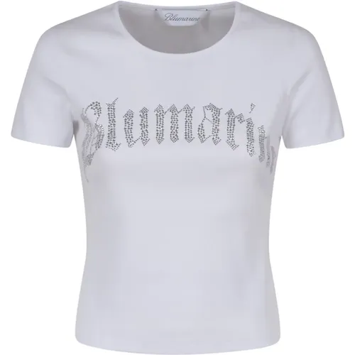 T-Shirt for Women , female, Sizes: M, L, S - Blumarine - Modalova