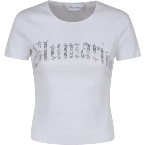 T-Shirt for Women , female, Sizes: XS, M, L, S - Blumarine - Modalova