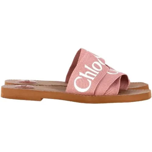 Pre-owned Canvas sandals - Chloé Pre-owned - Modalova